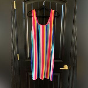 Derek Heart Striped Dress | XL